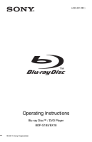 Sony BDP-BX18 - Owners Manual-5